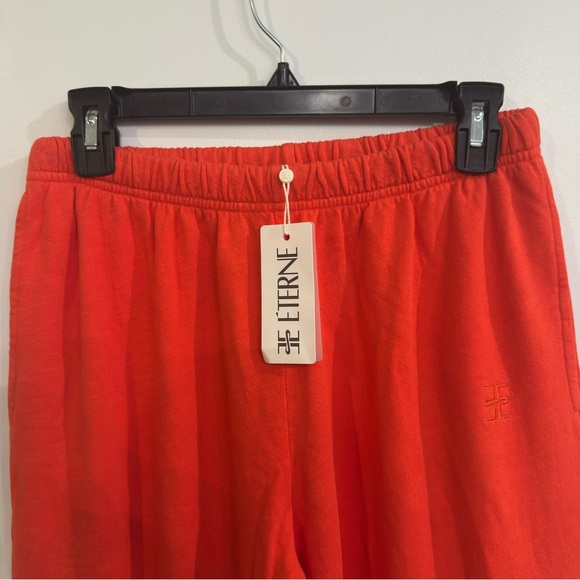 Eterne Boyfriend Pocket Sweatpants Poppy Red - Picture 7 of 12